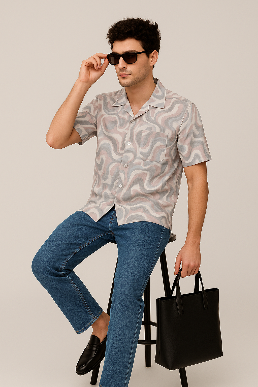 Mens coastal Mix Color