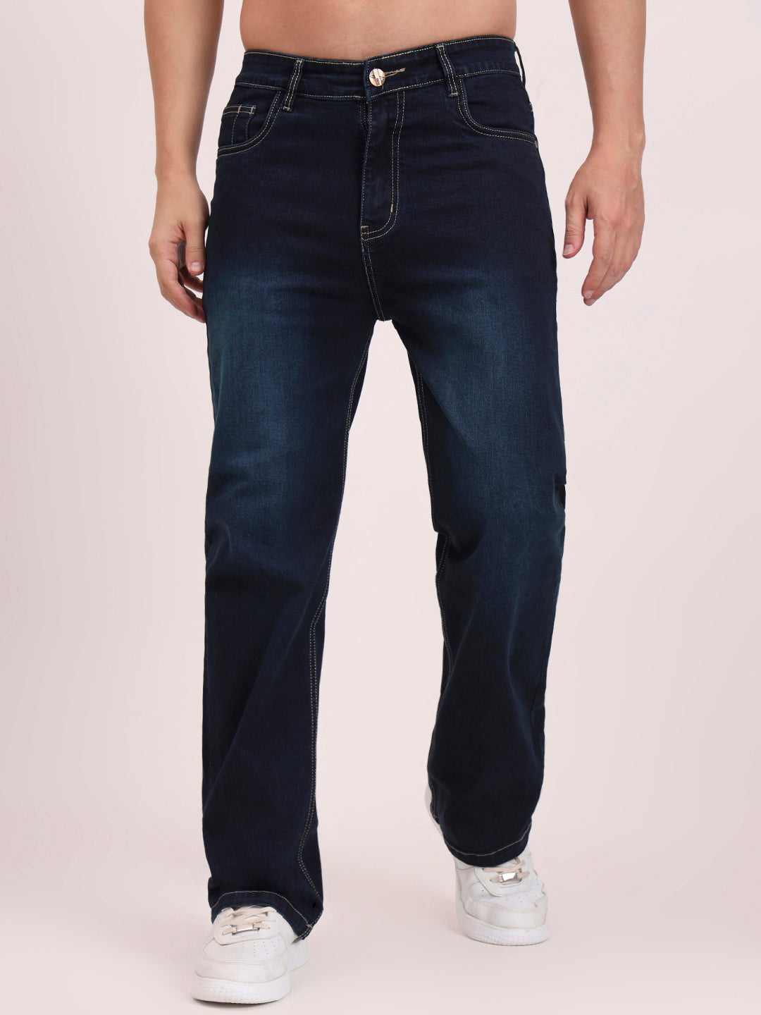 Straight Leg Jeans- Ocean Tint