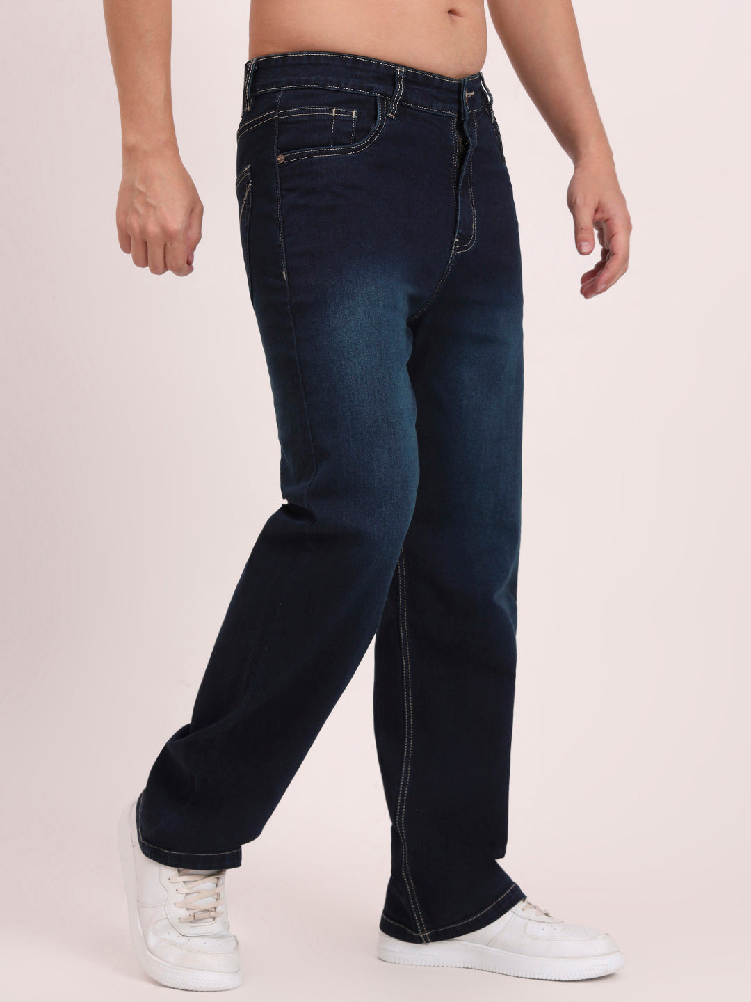 Straight Leg Jeans- Ocean Tint