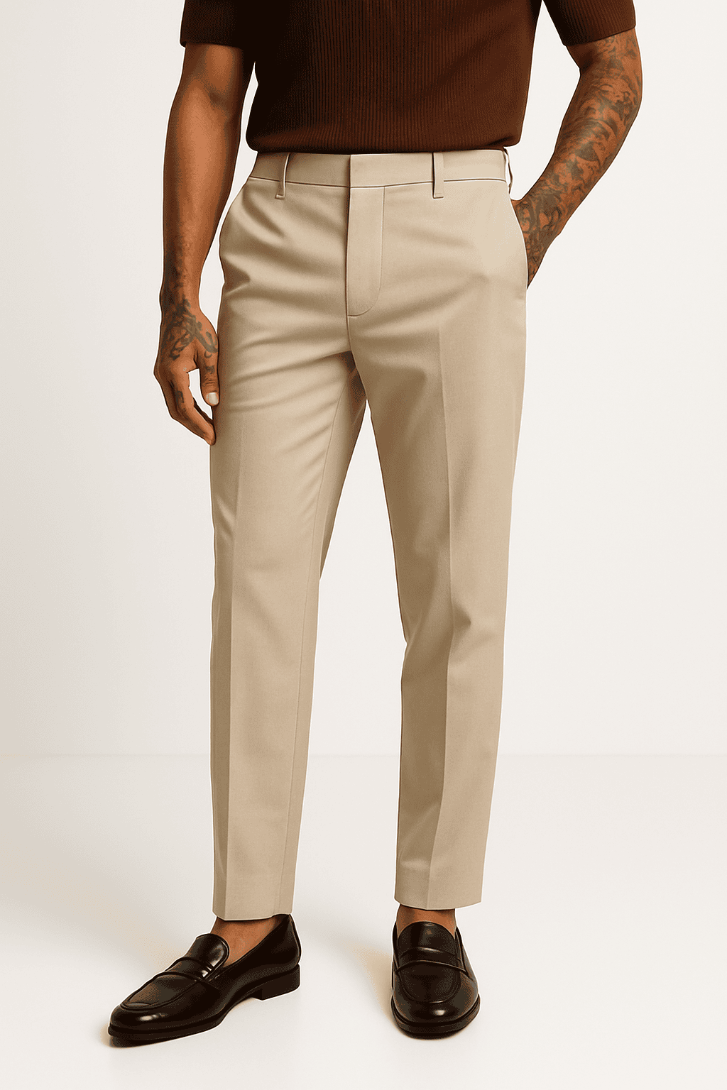 Formal Pants Brown