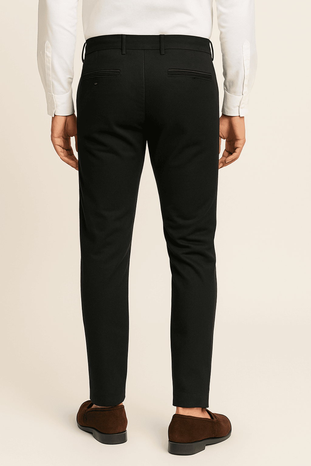 Cotton Chino Black