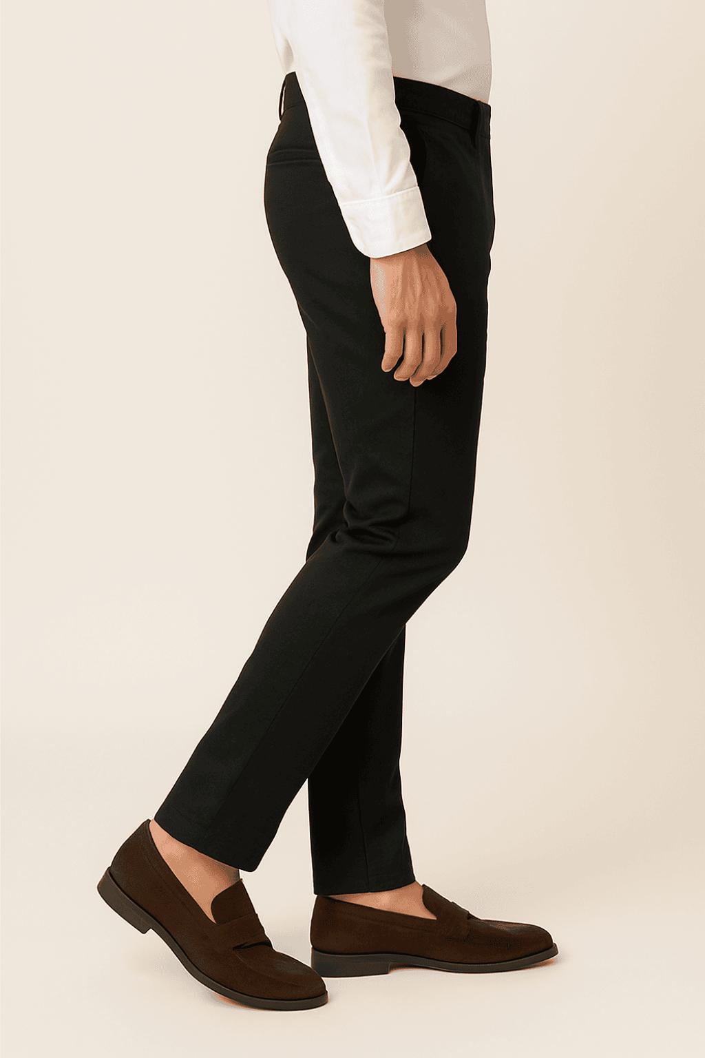 Cotton Chino Black