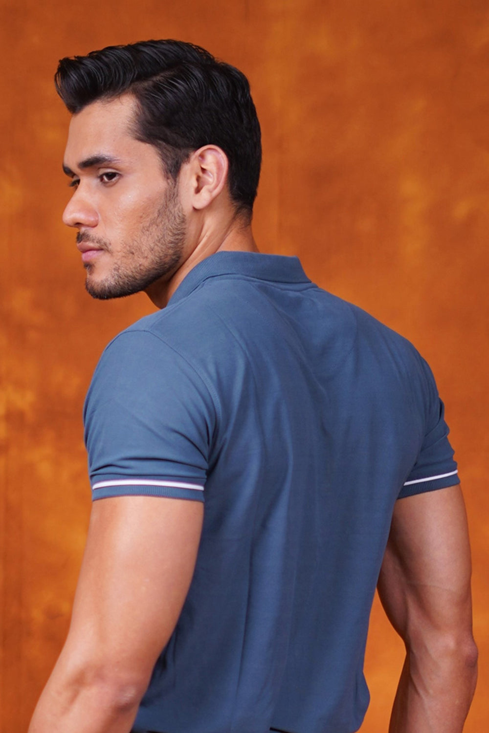 Polo T-shirt Grey