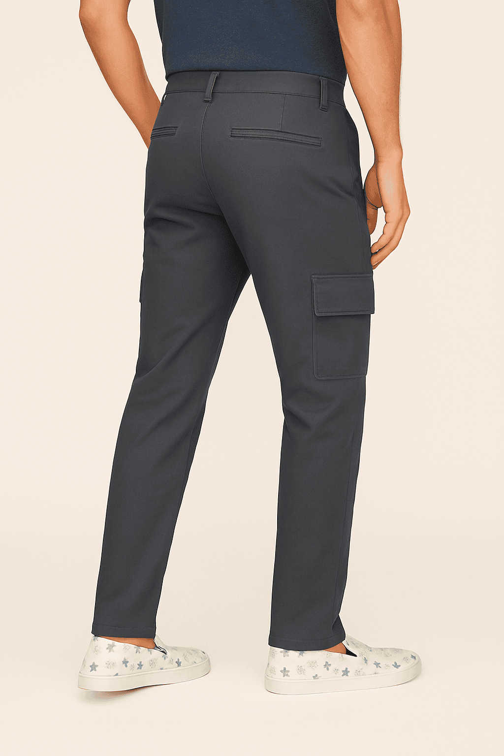 Six Pocket Joggers Grey
