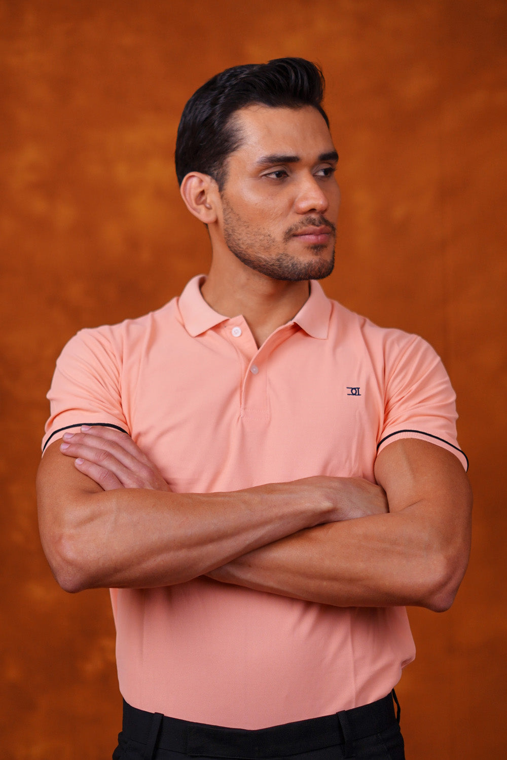 Polo T-shirt Peach