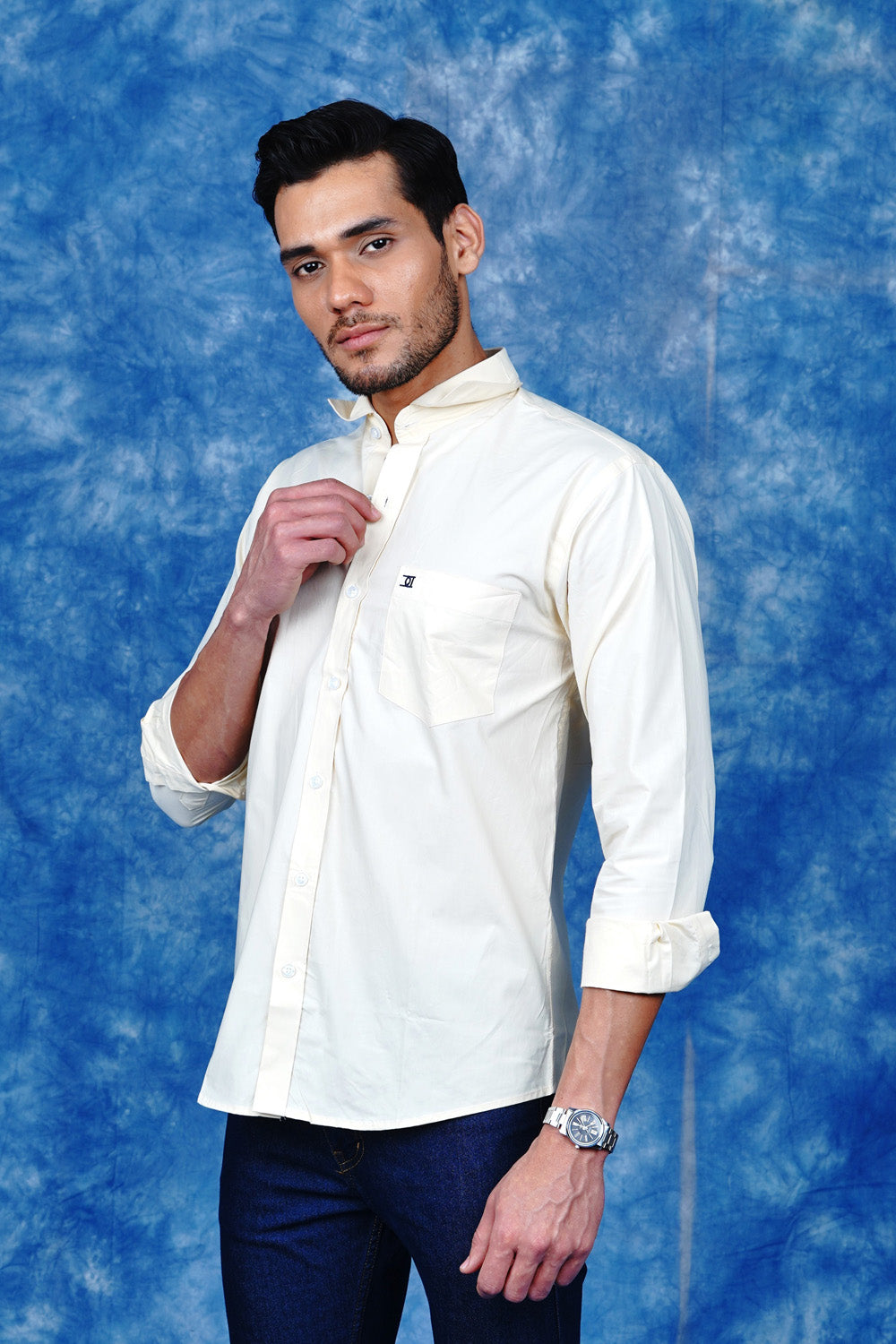 Mens Formal Shirts Lemon
