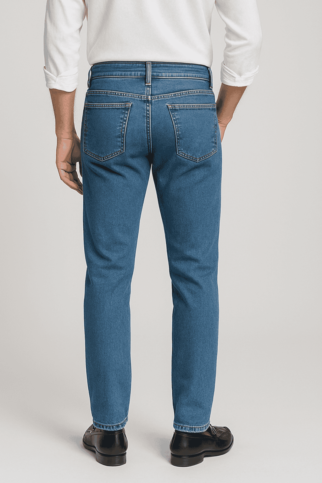 Regular Fit Jeans Mid-Blue