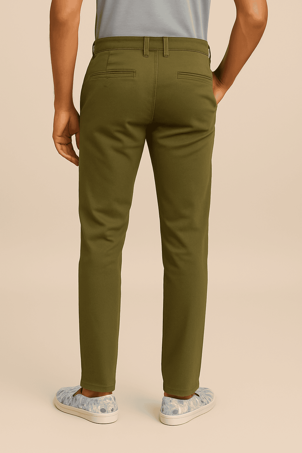Cotton Chino Olive