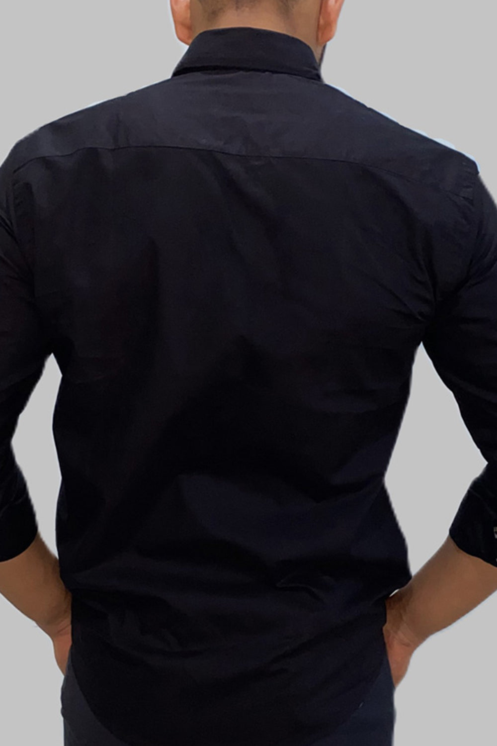 Mens Formal Shirts Black