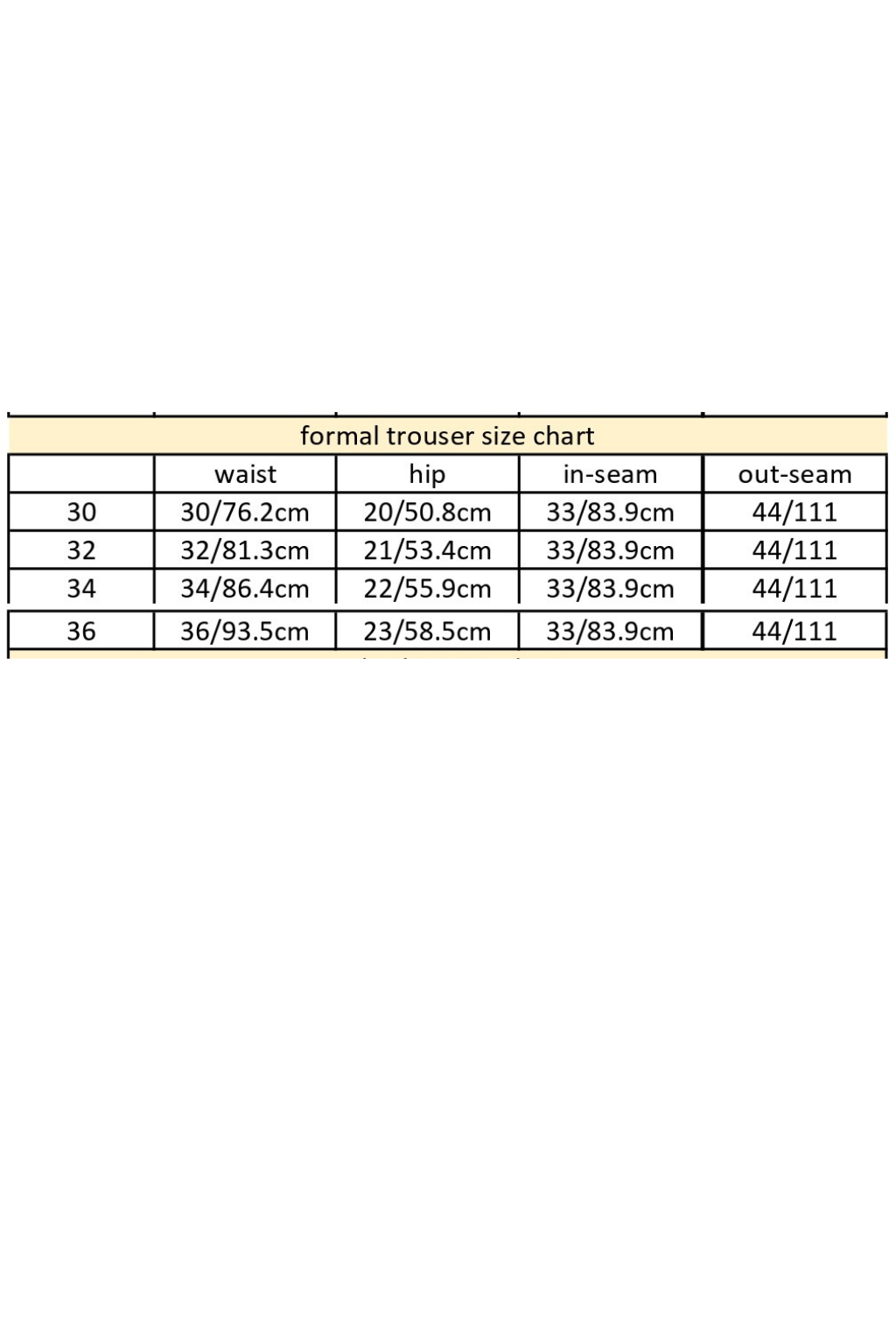 Formal Pants Black