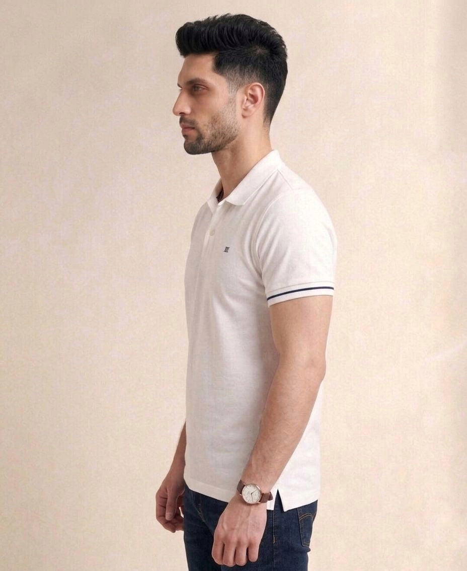 Polo T-shirt White