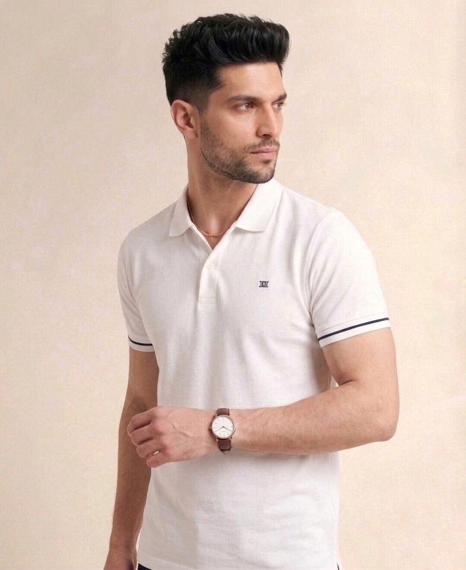 Polo T-shirt White