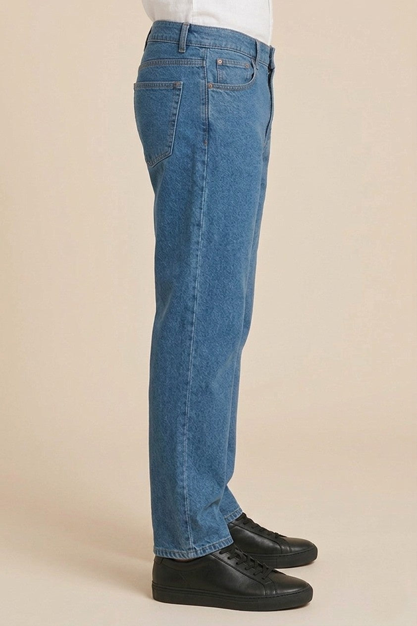 Regular Fit Jeans Mid-Blue