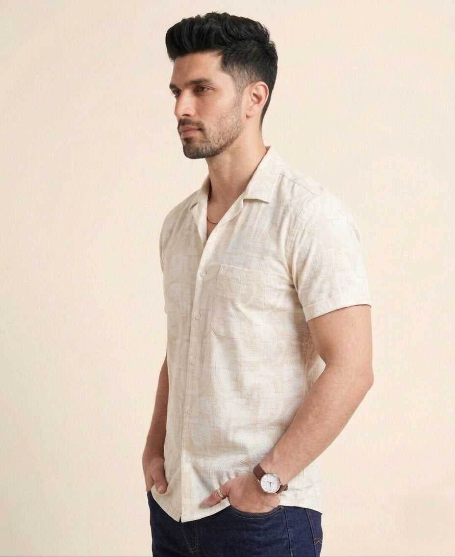Mens coastal Brownwhite