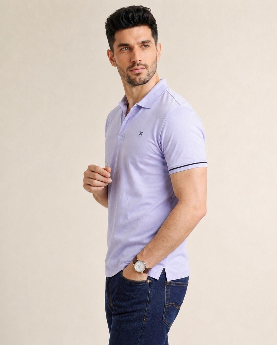 Polo T-shirt Lavender