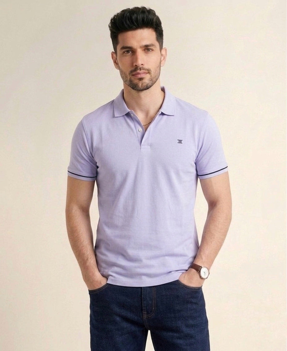 Polo T-shirt Lavender