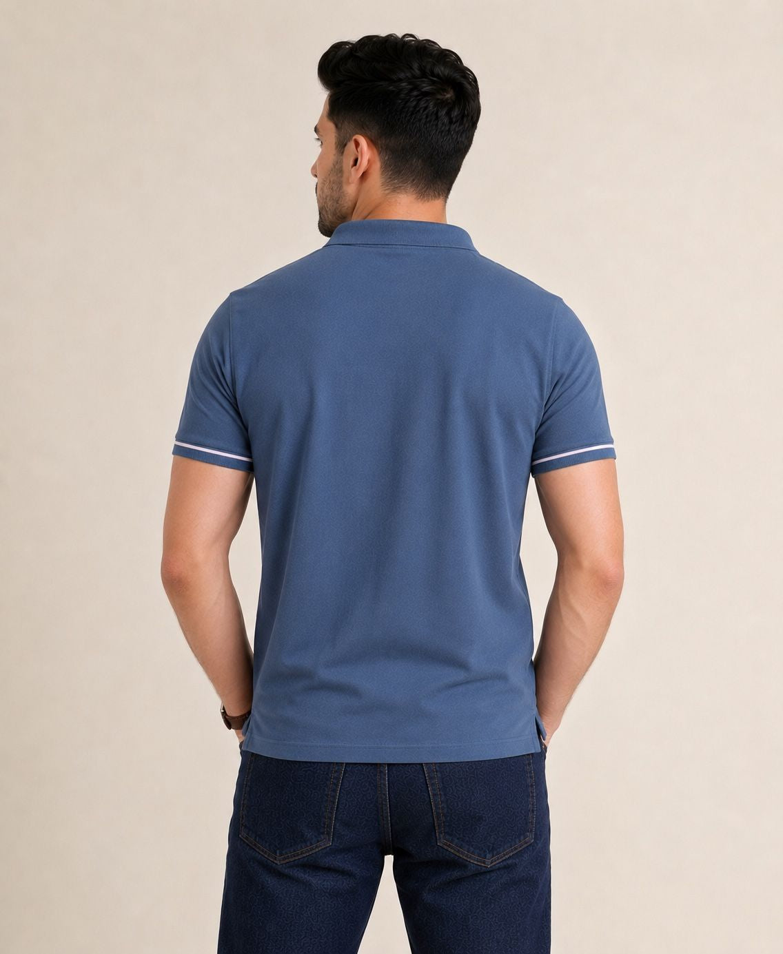 Polo T-shirt Grey