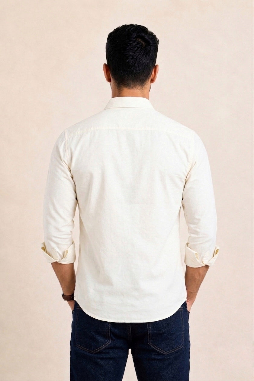 Mens Formal Shirts Lemon