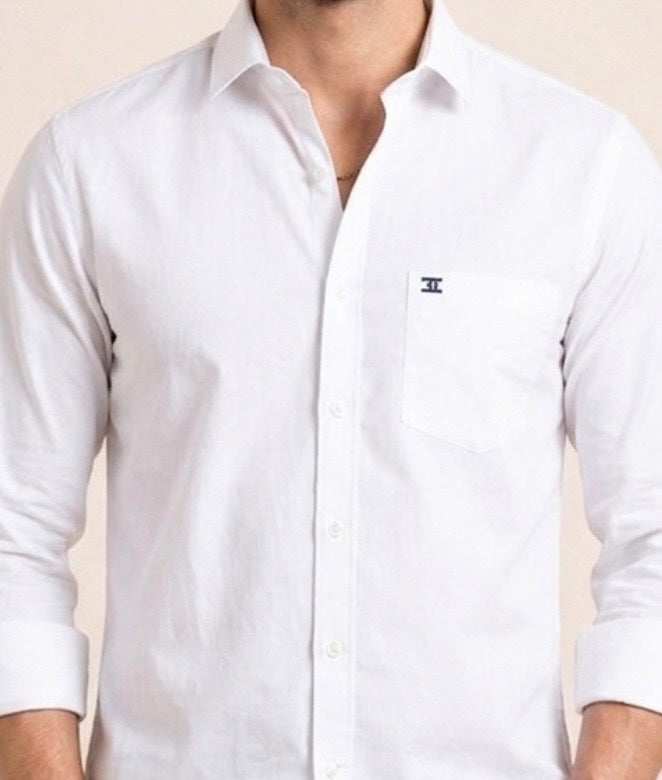 Mens Formal Shirts Off-White