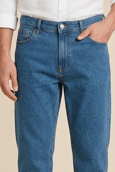 Regular Fit Jeans Mid-Blue